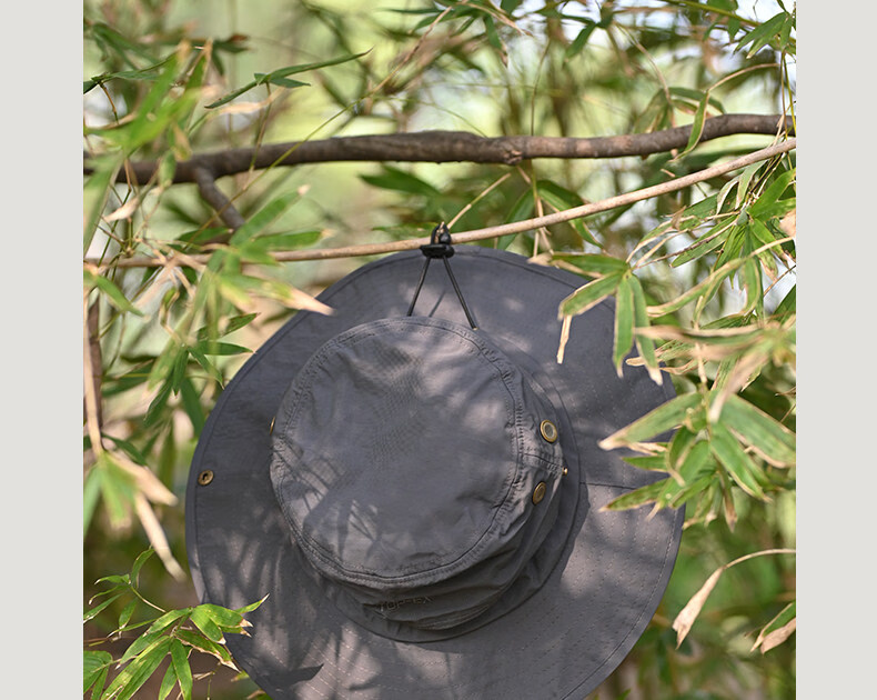 TOPEX Outdoor Men's Summer Mountaineering Bucket Hat Sun Protection Hiking Foldable Water-Repellent Breathable Cap 29