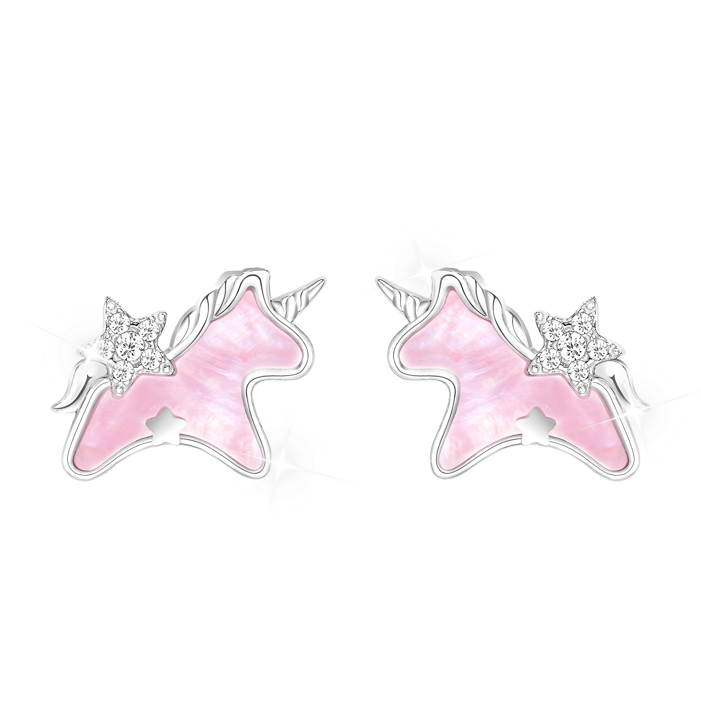 Disney Unicorn Lucky Money Earrings 2026 New Luxury Women's Ear Accessories Birthday Gift for Girlfriend and Best Friend