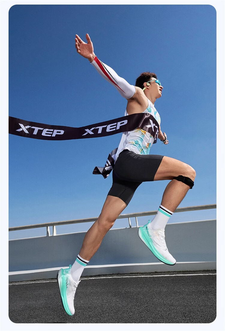 Xtep Men's Compression Running Shorts Breathable Quick-Dry Sports Tights Outdoor Training Pants 9