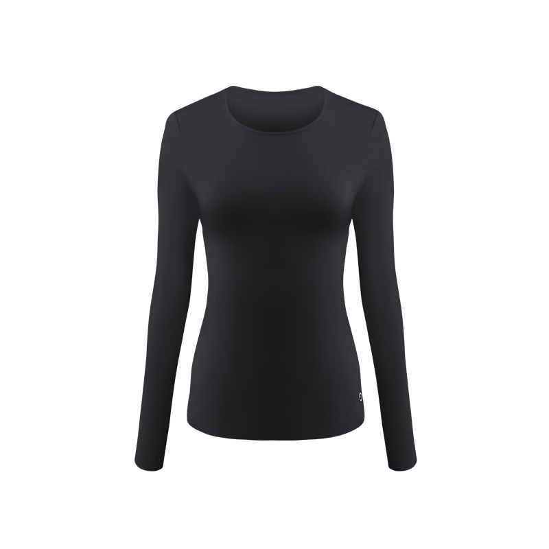 Onoko Slim Fit Base Layer Long Sleeve T-Shirt Women's Autumn New Round Neck White Thermal Innerwear