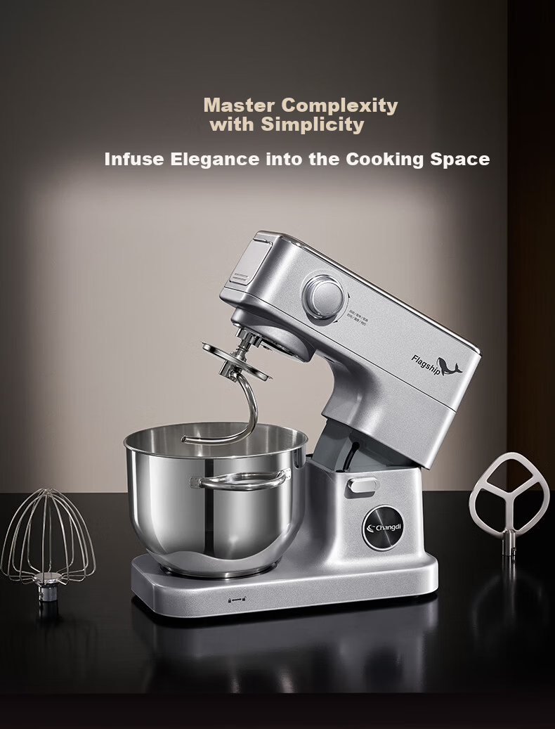 Changdi Whale Precision Chef Machine and Dough Kneading Machine Household Fully Automatic Multifunctional Quiet Electric Food Processor Baby Food Maker Holiday Gift 14