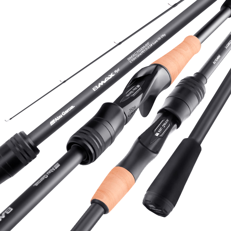 ABU GARCIA BMAX SX Lure Rod with Medium Action, Versatile Long-Casting, Powerful Casting, 2.28m Straight Handle ML-RF