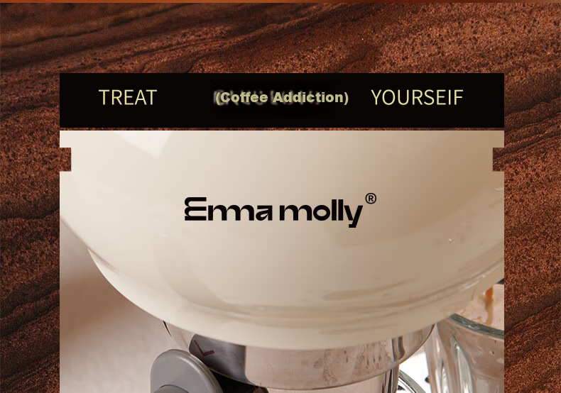EMMA MOLLY Coffee Addiction Scented Candle 220g Bedroom Indoor Fragrance New Wedding Birthday Valentine's Day Gift for Women 16