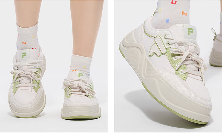 FILA Official Trendy Brand 50-50 DX II Canvas Shoes 2026 Summer Casual Versatile Sneakers 34