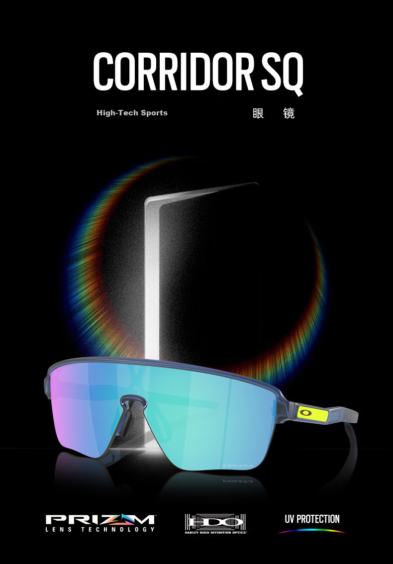 OAKLEY Corridor SQ Sports Sunglasses 0OO9415 Prizm Black-11 1