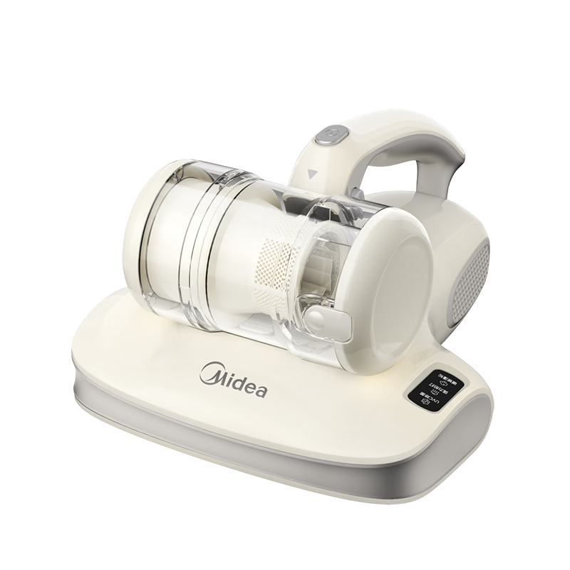Midea Dust Mite Remover BC300 [Price Protection 618] Dual Cup Wireless Bed Vacuum Cleaner for Home Use, Pet Static Electricity All-In Dust And Mite Remover with Ultrasonic Wave Mite Removal Device