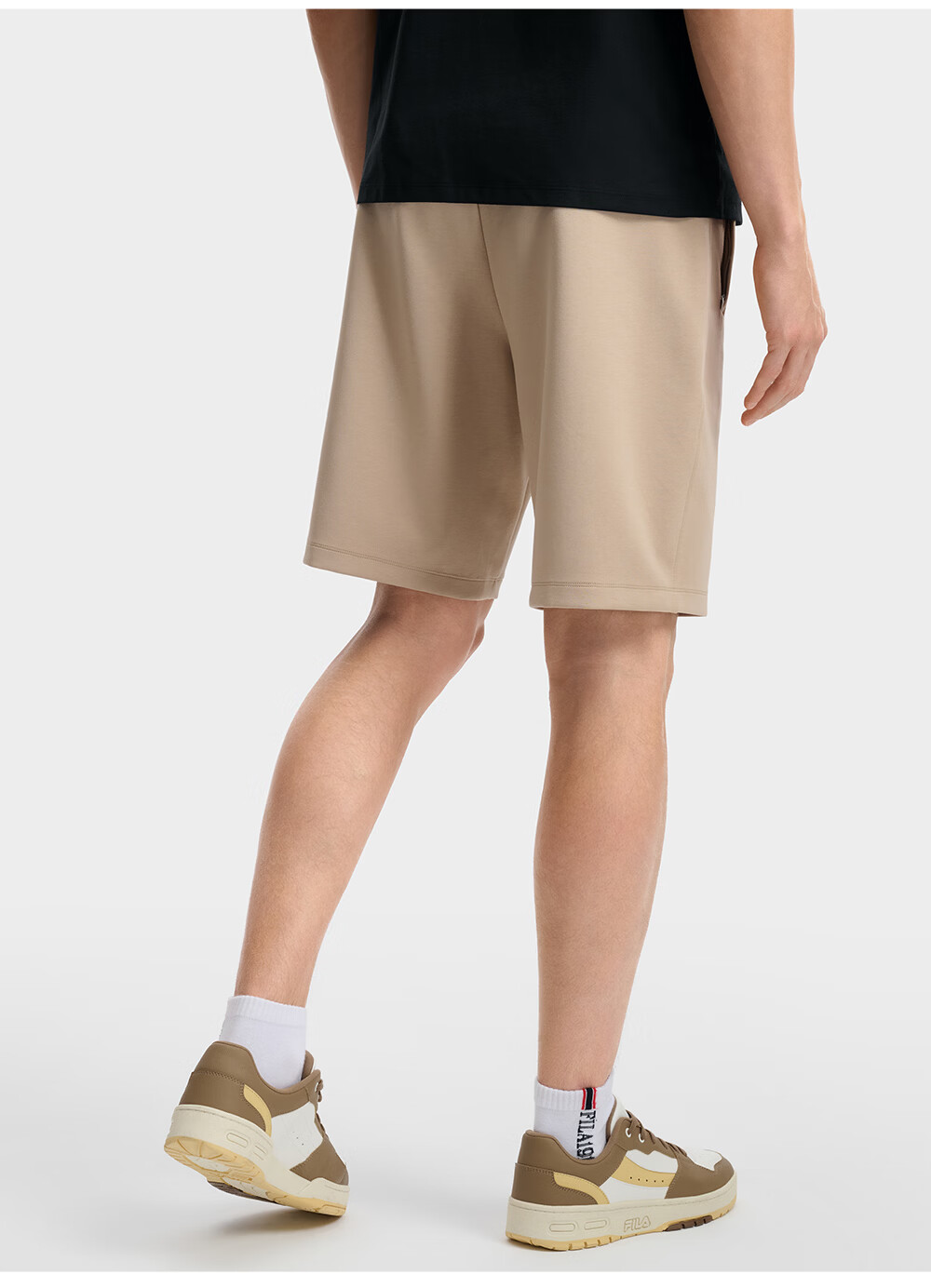 FILA Official Men's Knitted Five-Point Shorts 2026 Summer Tennis Sports Sun Protection Shorts 27