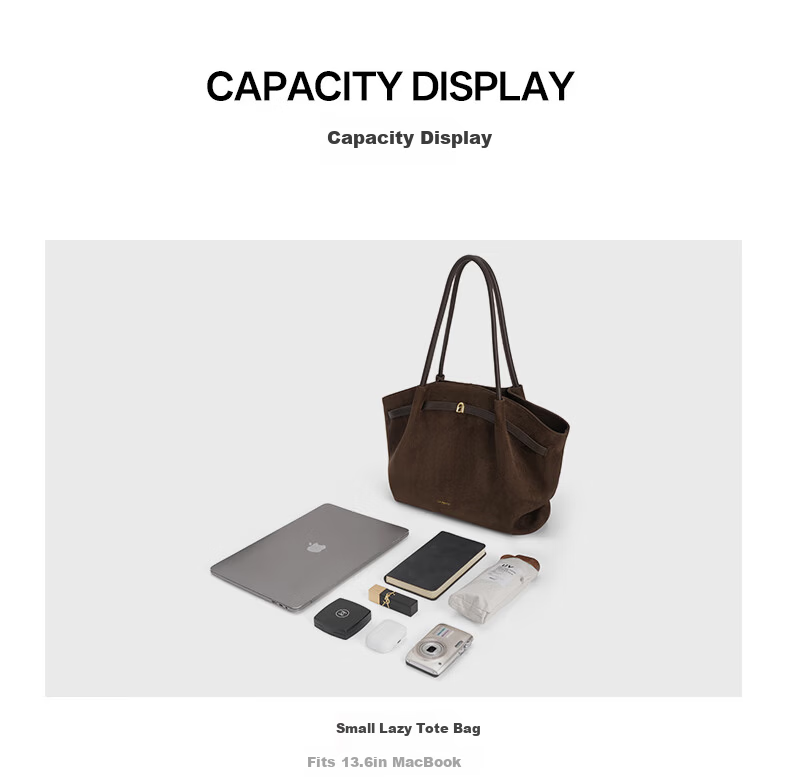 La Festin Sun Qiantong Edition Small Lazy Bag Women 2026 New Large Capacity Shoulder Underarm Tote Bag Birthday Gift 7