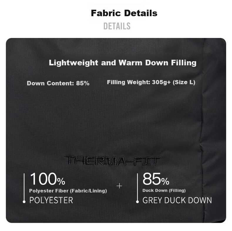 NIKE Men's Winter Long Hooded down Jacket, Sports Cold-Proof Coat DV1134-010 Black 2XL 2