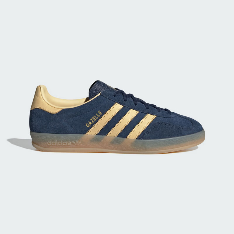 Adidas Originals Women's GAZELLE INDOOR W Casual Shoes IH6798 Dark Indigo Size 40.5 1