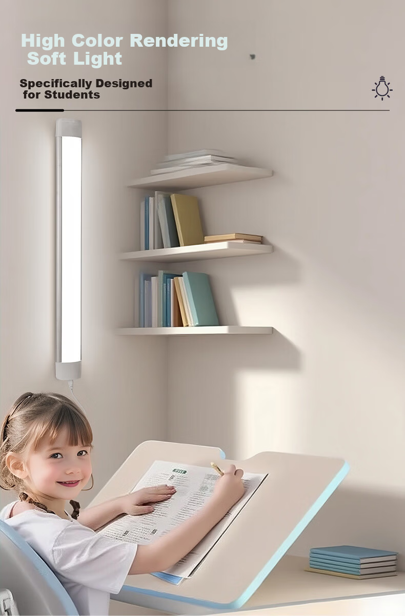 Zuoji Direct Plug-in LED Purification Tube Super Bright Energy-saving Bracket Light Docking Type for Engineering Commercial Factory Warehouse 1.2m 40W White Light with 1.8m Power Cord 4