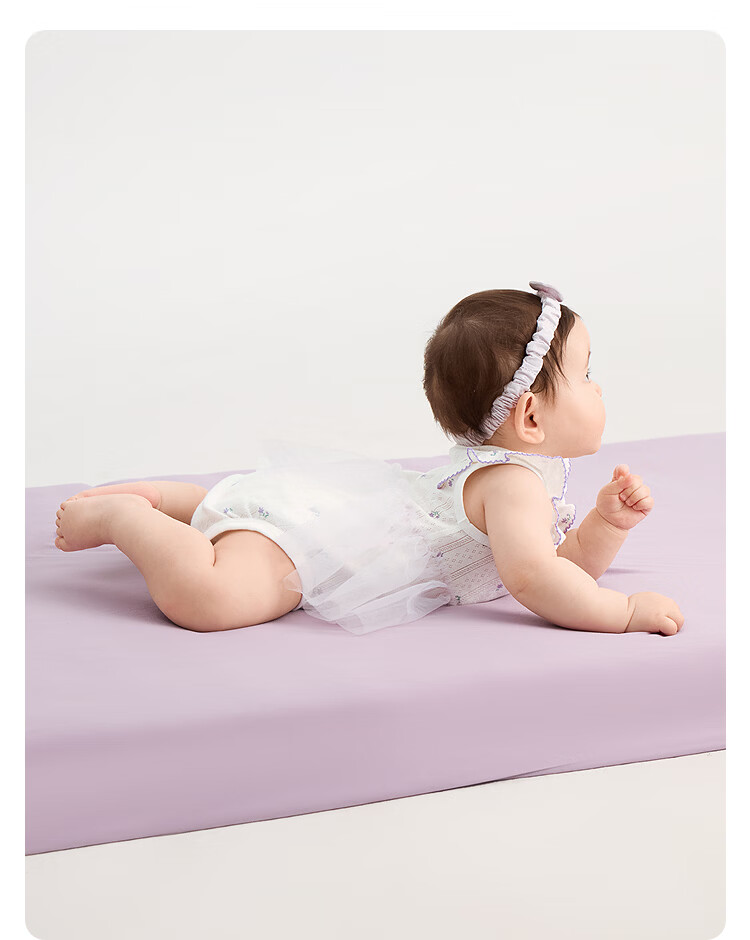 Balabala【balaOne】Baby Romper Infant Girls Triangle Bodysuit 2026 Cute Stylish Adorable 12