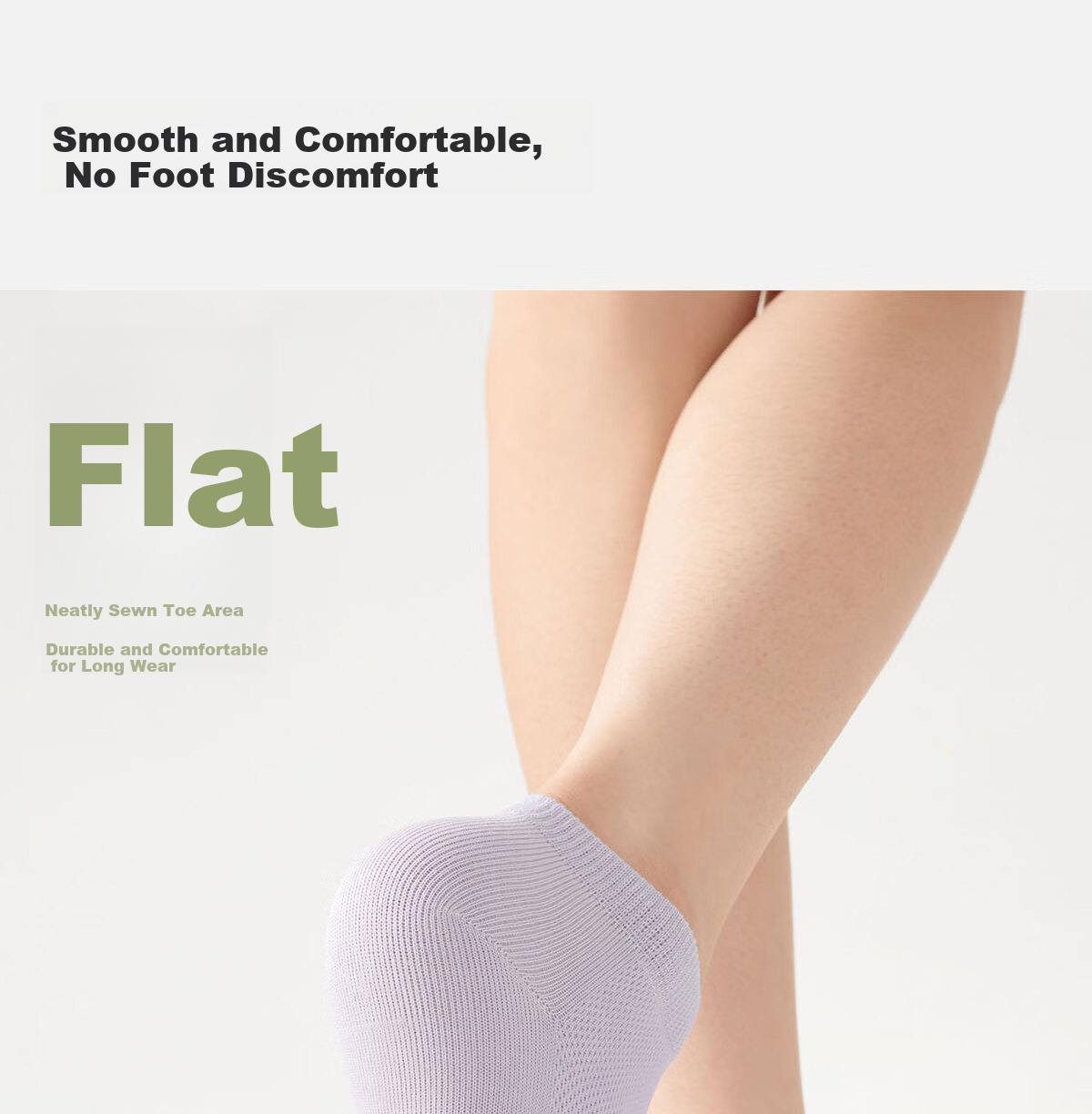 Mianzhuwu Women's Disposable Cotton Bamboo Short Socks Spring Autumn Thin Summer Odor-Resistant No-Show Socks 10 Pairs 17