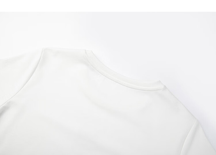 Demana [Qinshuang Solona] Summer Simple Style Rhinestone Lace Trim Letter Slim Fit T-Shirt for Women Premium Feel 17