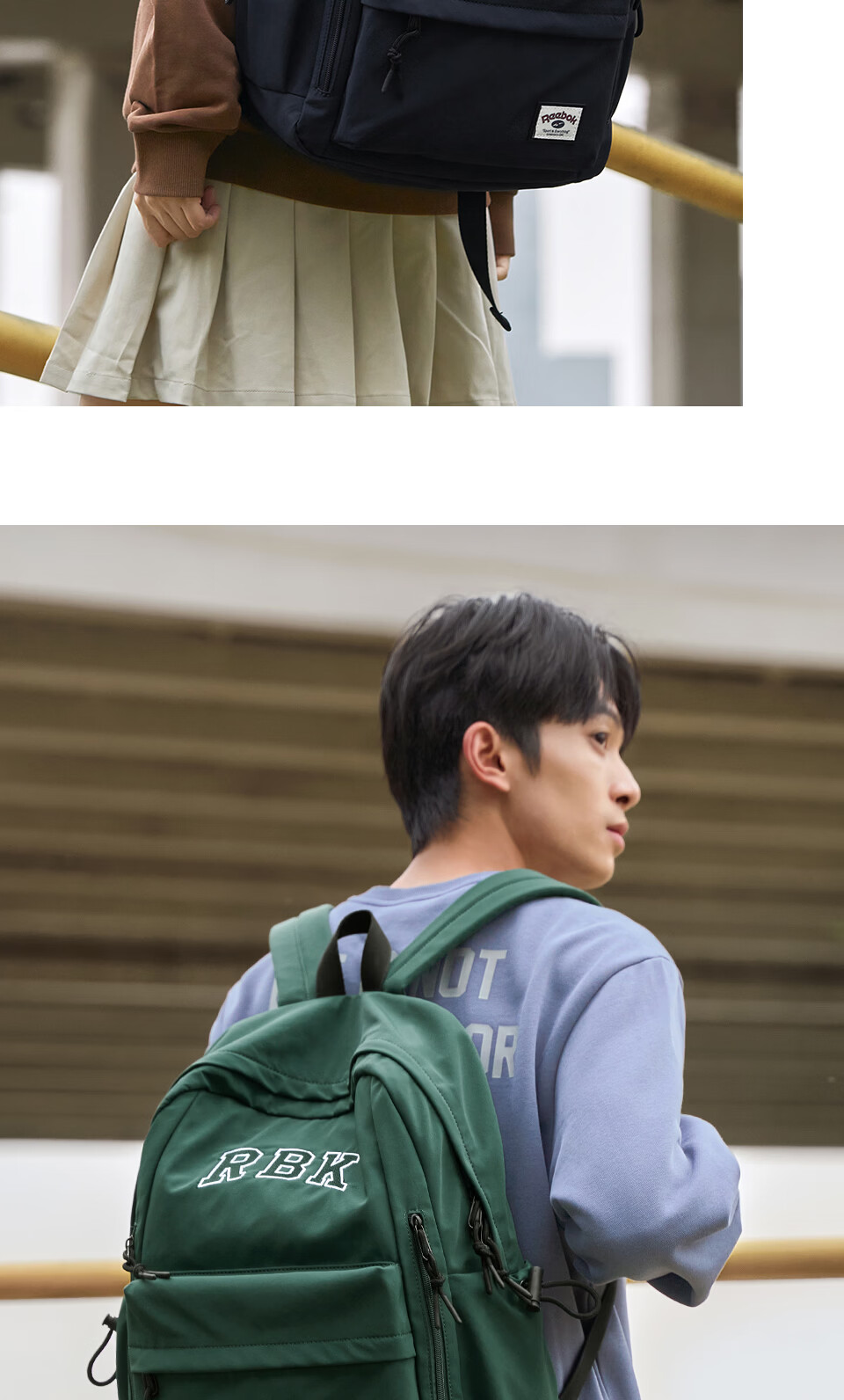 Reebok Men's Large Capacity Sports Backpack for High School and College Students 2026 New Model, Women's Dark Green Backpack 10