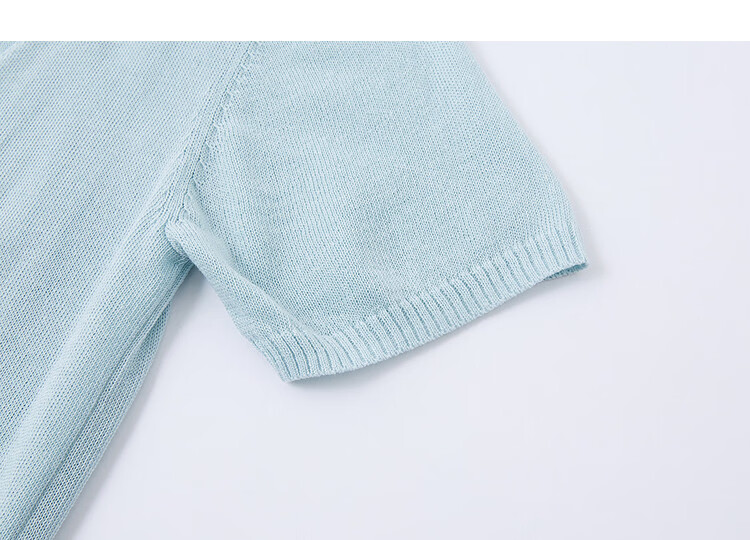 Demana [with Linen Lyocell] Summer Elegant Asymmetric Design Adjustable Tie Slim Knit Top for Women Premium 17