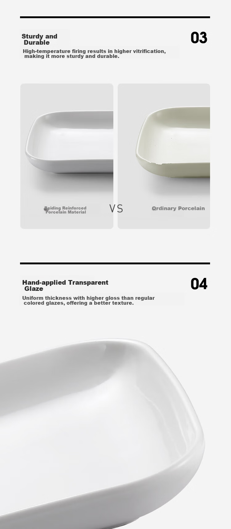 Buydeem A505 36cm Ceramic Steaming Tray Off-White Compatible with Multifunctional Steamer Cooker 5