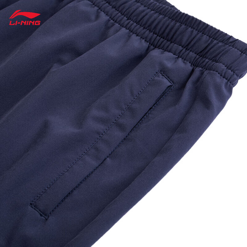 LI-NING Badminton Shorts Quick-Dry Breathable Training Competition Unisex AAPW035-2 3XL Sailor Blue 5
