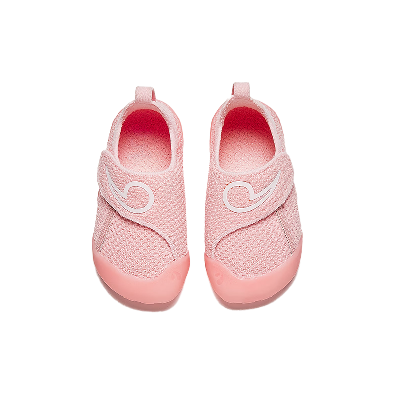 BOBDOG Kids Gold Label Barefoot Baby First Walking Shoes Non-slip Soft Sole Breathable Thin Sole Pre-walking Shoes for Boys and Girls Light Pink Size 23