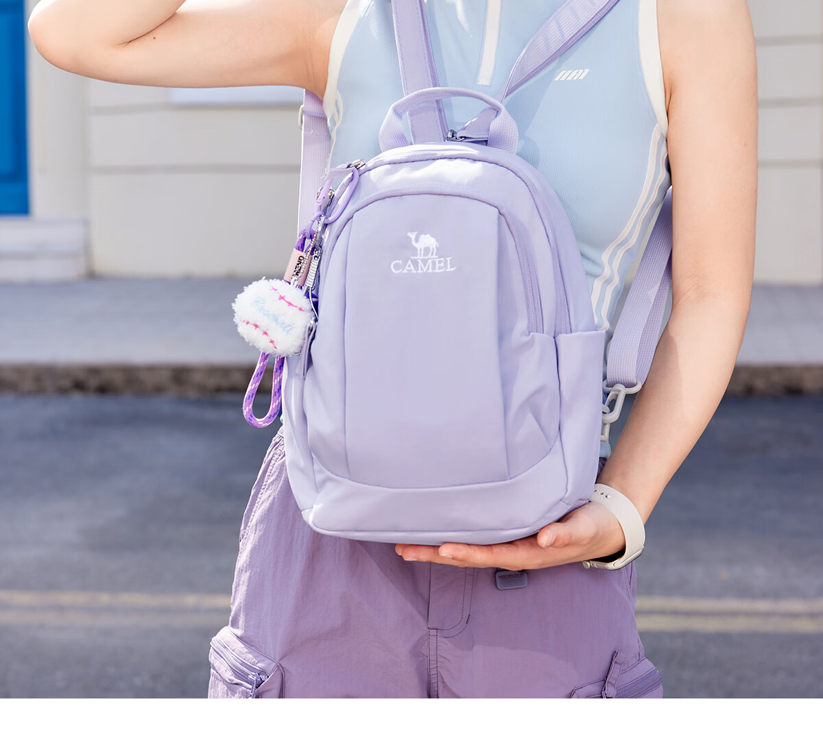 CAMEL 2025 New Lightweight Small Portable Crossbody and Backpack 575C635038 19