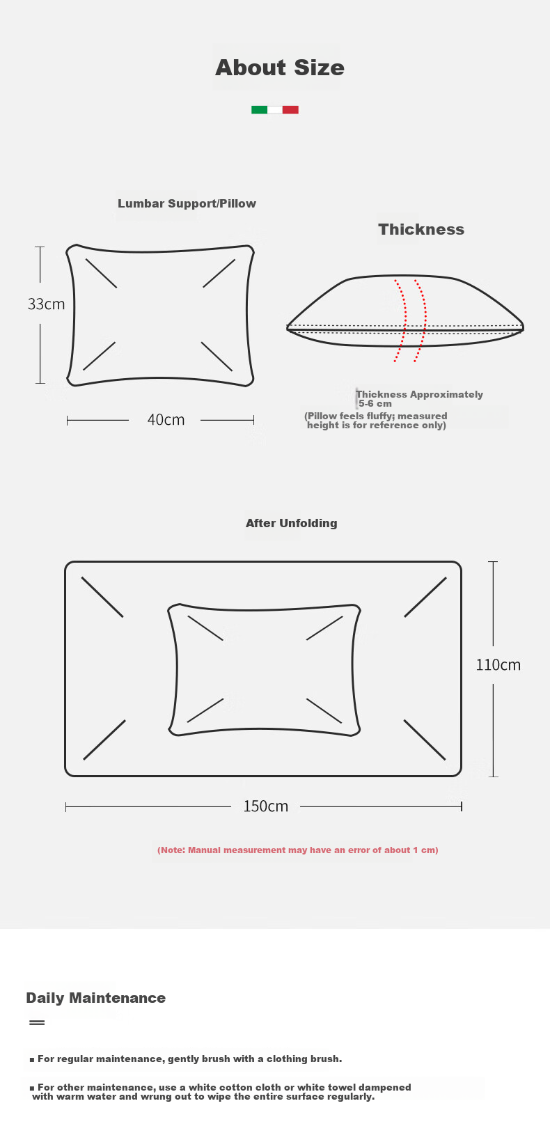 BIMLL Alcantara Car Pillow Blanket Dual-Use Foldable Rear Seat Sleeping Two-in-One Office Air Conditioning Blanket 11