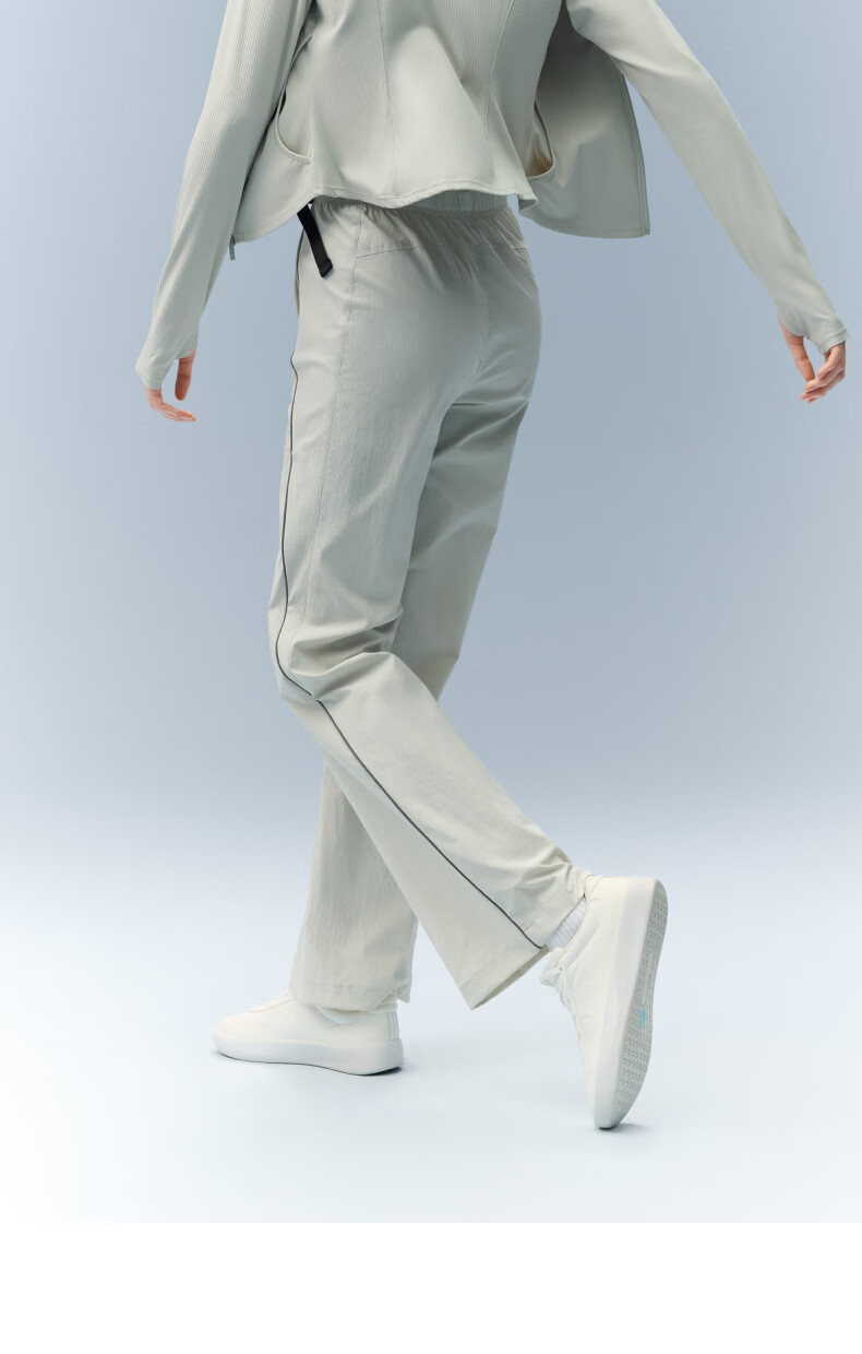 Jiaonei [Liu Haocun Same Style] Liangpi 504Cool Pro Women's Quick-Dry Flared Sun-Protective Workwear Casual Pants 5