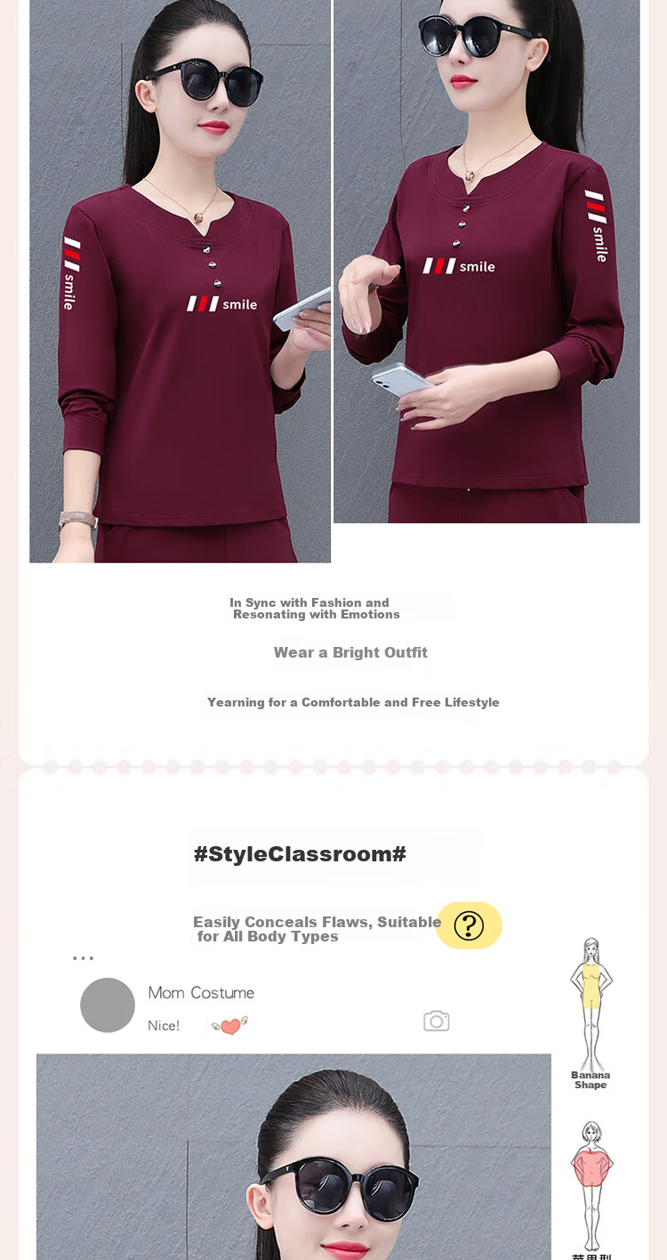 Woodpecker Pure Cotton Regular Shoulder Long Sleeve T-Shirt Women Autumn New Casual Plus Size Slim Fit Base Shirt Top Black 3XL 2