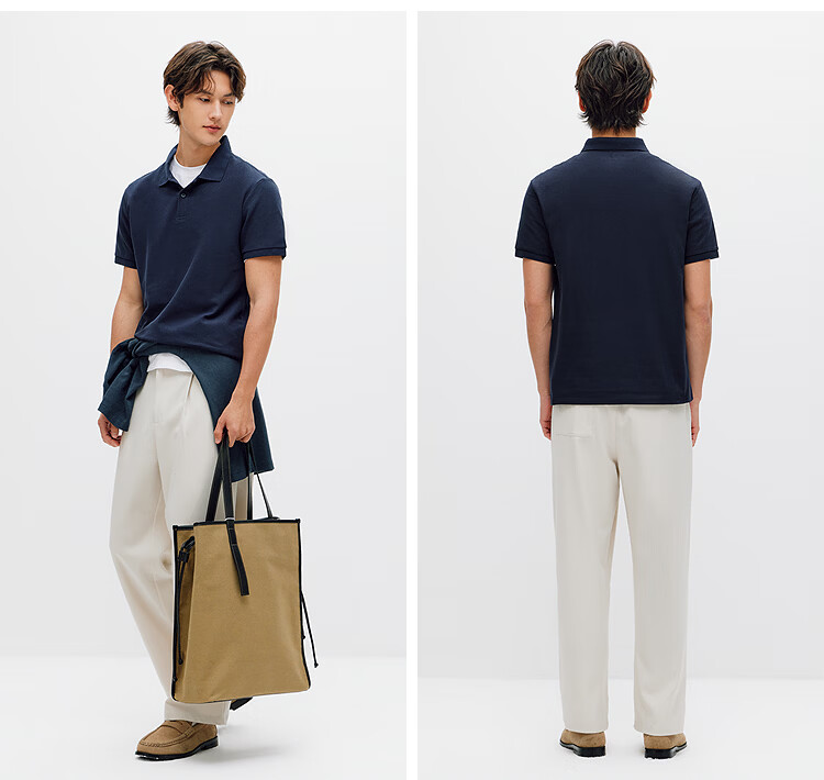 Semir Wang Anyu Mall Same Style | Men's Polo Shirt 26 Summer Collared Knit Quick-Dry Top 101326115101 23