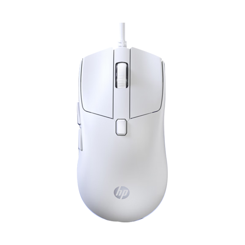 HP G160 Wired Mouse, Gaming Mouse for Desktop with Side Buttons, Lightweight Mechanical Gaming Mouse for Laptops