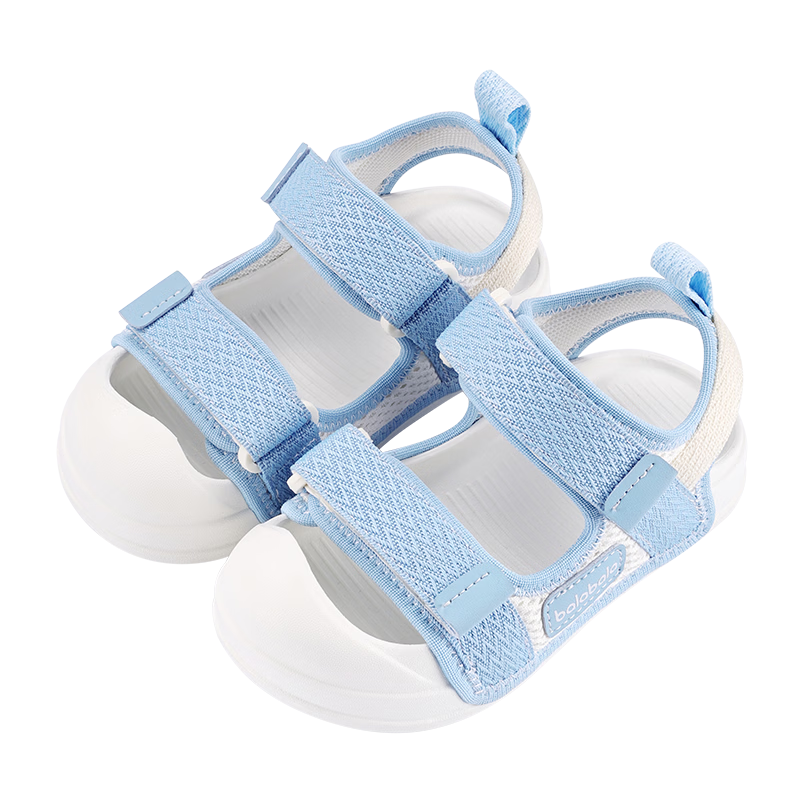BALABALA Kids Summer Sandals Toddler Walking Shoes Boys Girls Closed-Toe Outdoor Soft Sole Durable Infant Hole Shoes