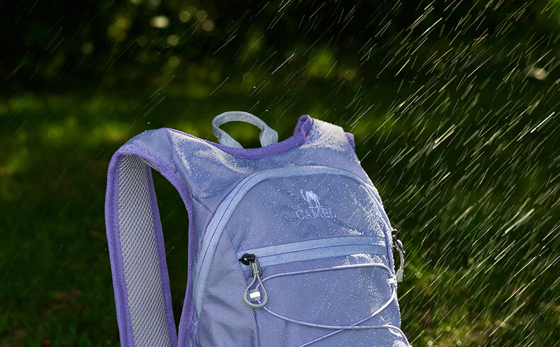 CAMEL Honey Bee Backpack Hiking Sports Bag for College Students, Trail Running, Cycling, Outdoor Travel, Mountaineering Bag, Light Gray 17