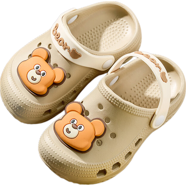 Cheerful Mario Kids Soft Sole Non-Slip Sandals Boys Girls Baby Clogs Toddler Beach Shoes Closed-Toe Slippers