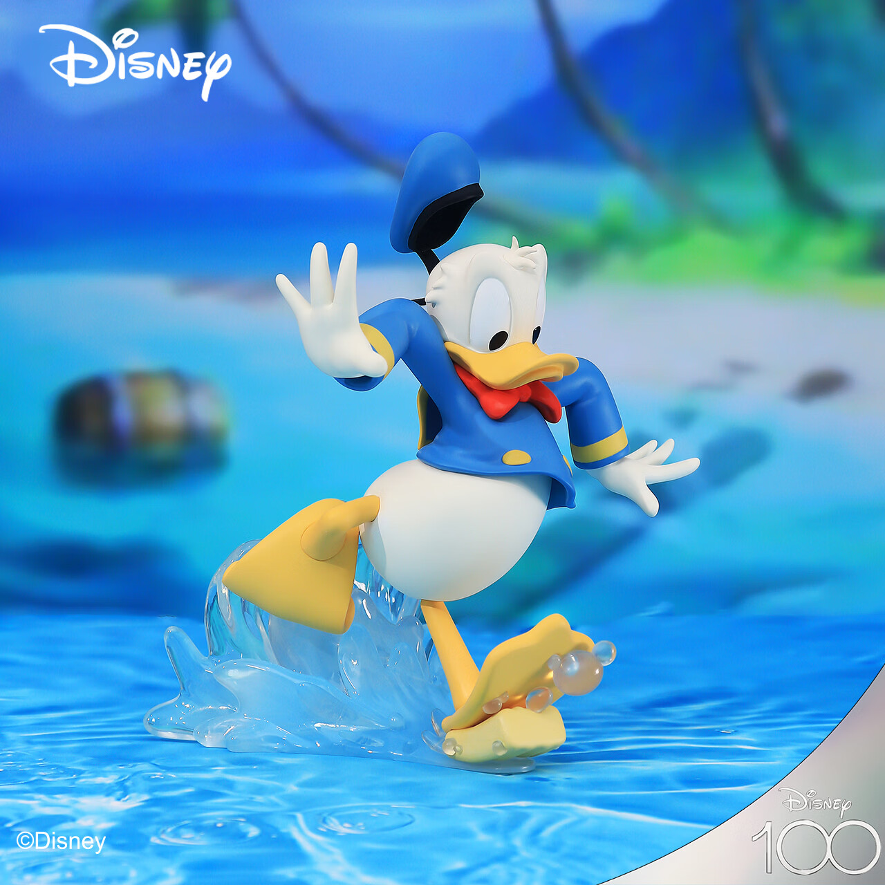 Disney Donald Duck Sliding Figurine Approximately 15cm Birthday Gift for Girls Children's Day Gift