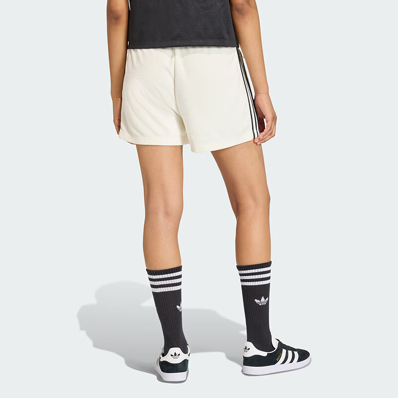 Adidas Originals Women's TT Shorts Knit Shorts KD1397 White L 3