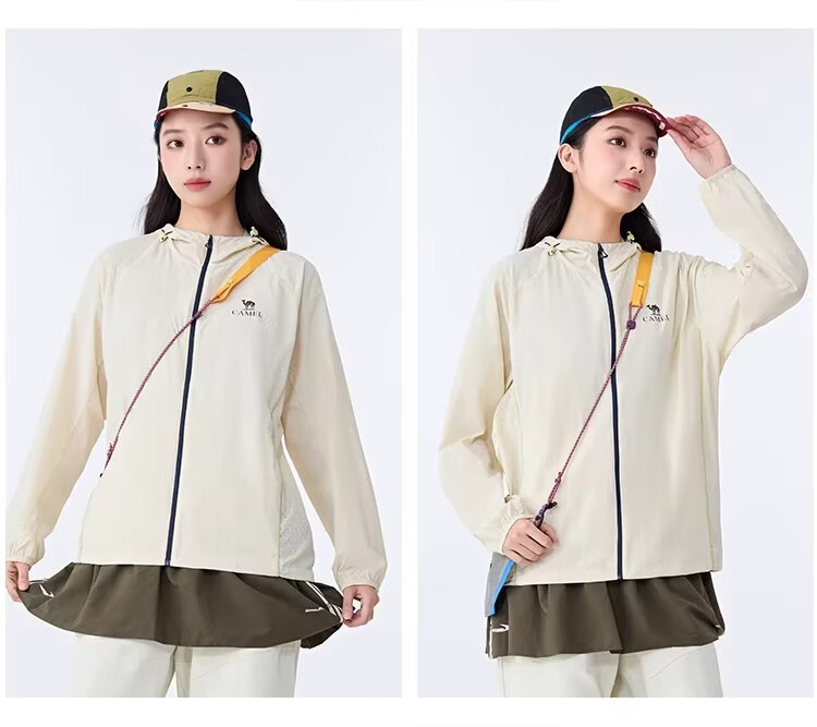CAMEL Xiaoqing Shield Sunscreen Jacket Outdoor Sports Casual 2026 Spring Summer New Trendy Versatile Jacket Unisex G003 9