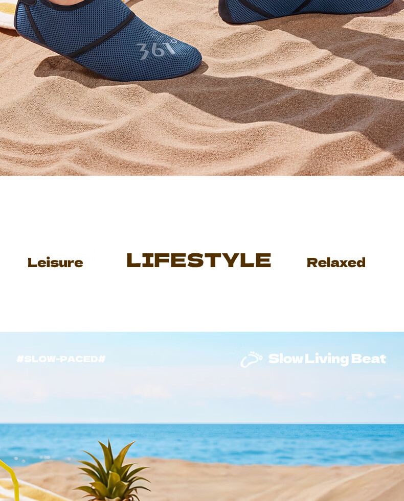361° Unisex Beach Shoes Snorkeling Water Shoes Anti-Cut Non-Slip Summer Rafting Outdoor Creek Hiking Shoes 622617234-1 16