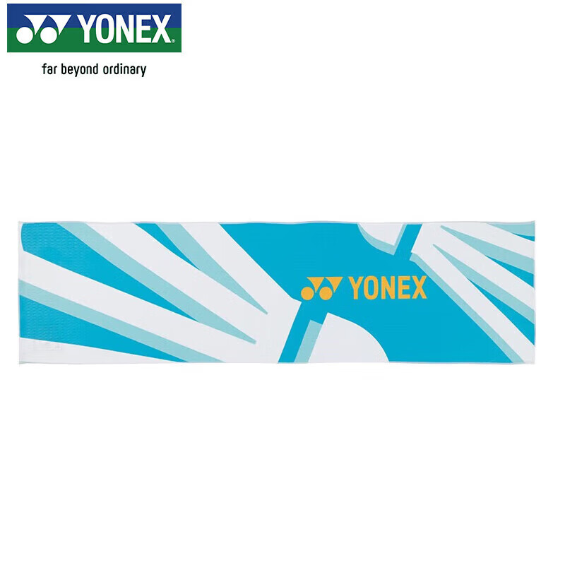 YONEX Sports Towel Running Fitness Cooling Breathable Sweat Towel AC1226CR Blue
