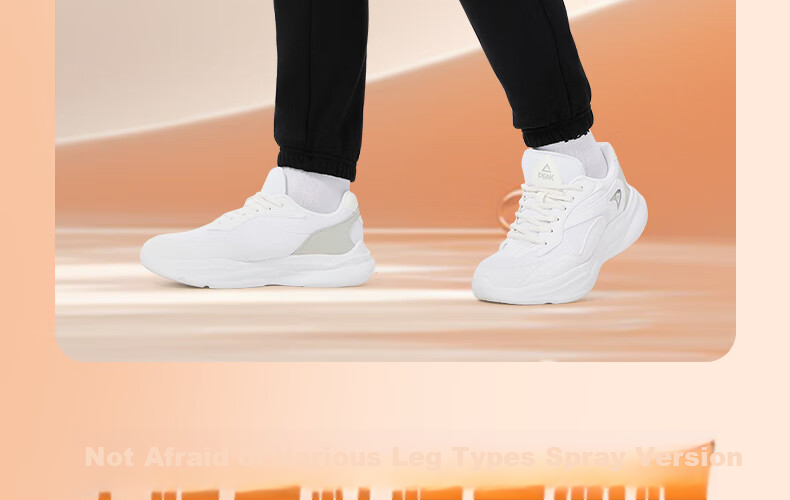 PEAK Men's Sports Pants, Summer Fleece-Lined Warm Versatile Knitted Joggers, Loose-Fitting Casual Trousers DF334007 21