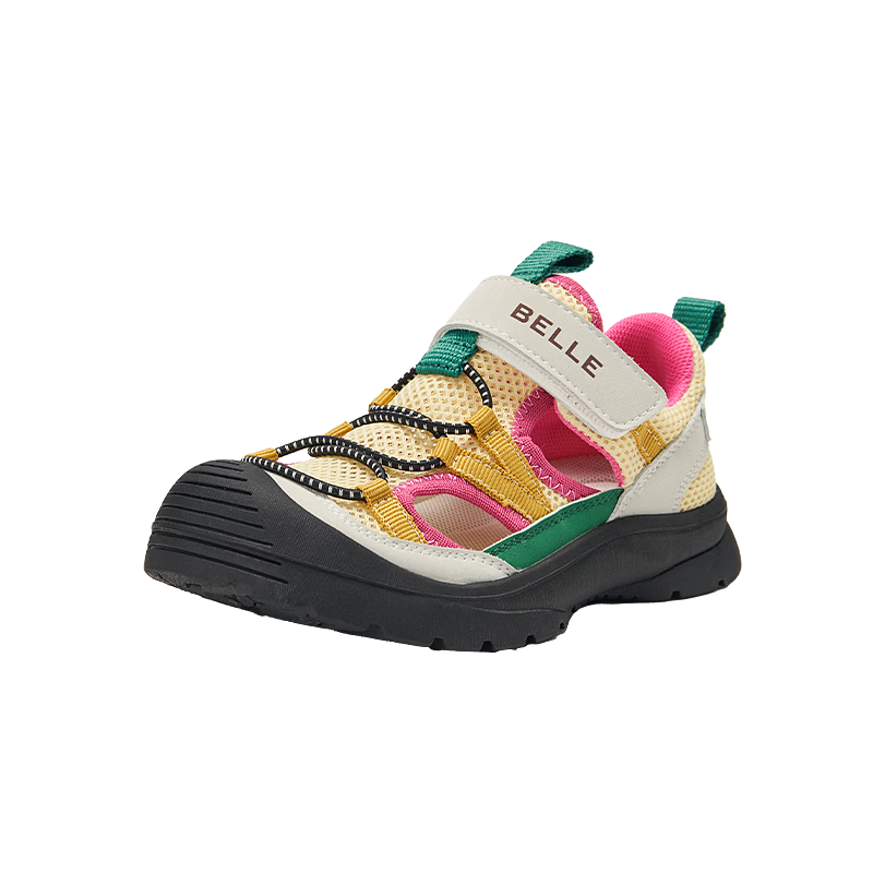 Belle Kids Girls Closed-Toe Sandals Soft Sole Water Shoes 2026 Summer New Girls Children's Sports Sandals