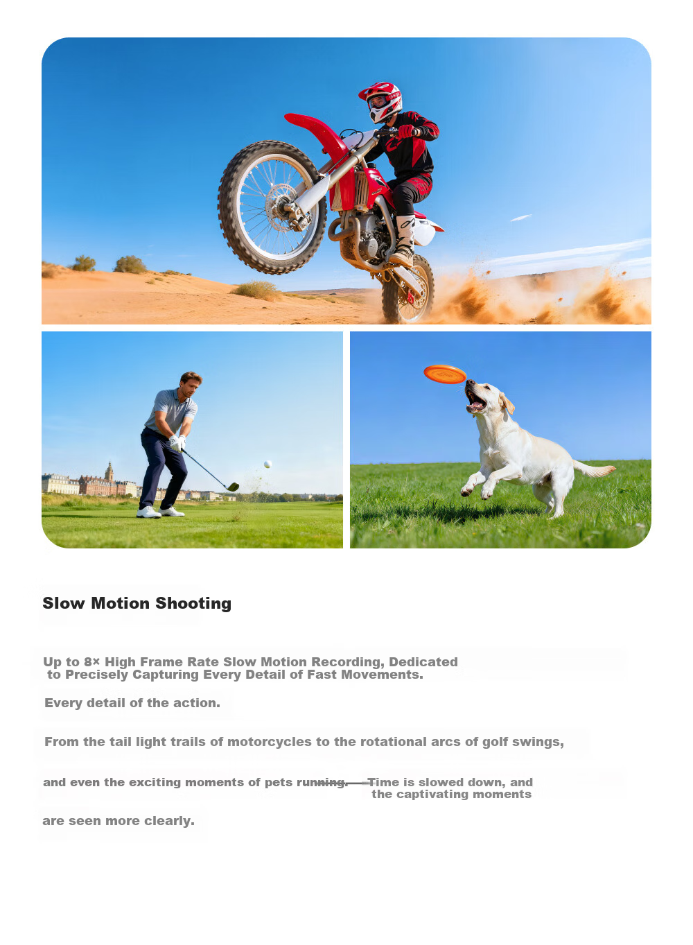 SJCAM SJ6 Ultra 4K Vertical Shooting Action Camera Horizon Stabilization Voice Control Motorcycle DVR Fishing Outdoor First-Person Pre-Recording Vlog 32GB 14