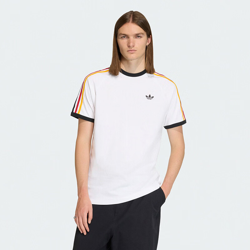 Adidas Originals Men's 3S TEE Short Sleeve T-Shirt KC8639 White S 2
