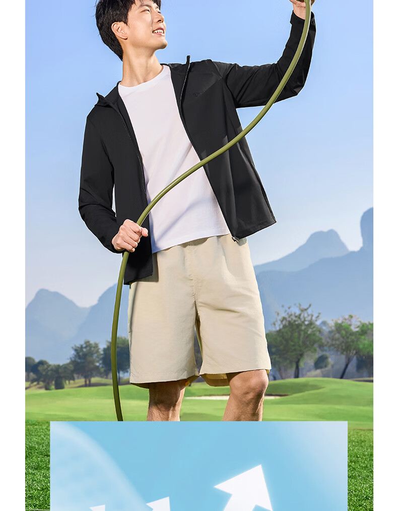 Jordan Ice Skin 4.0 Men's Sunscreen Jacket Cold White Skin UPF100+ 2026 Summer New Outdoor Lightweight Breathable Coat 11