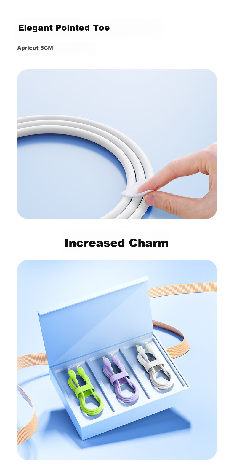 Oumake Apple Compatible PD35W Original Lightning Fast Charging Cable for iPhone 13/14/11/12 Pro Max, Genuine iPad Data Cable 9