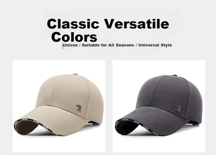 Woodpecker Women's Fashion Casual Versatile Duckbill Cap Slim Face Wide Brim Baseball Hat Men's Large Head Sun Protection Hat 20