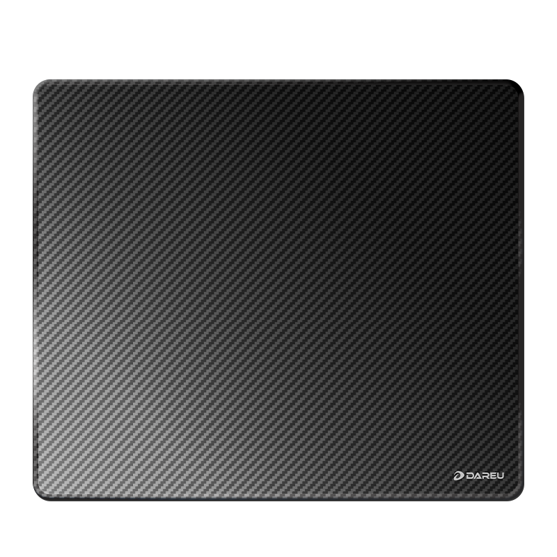 Dareu Gaming Esports Mouse Pad FPS Smooth Thickened Sweat-Resistant Wear-Resistant Medium Small Delta Desk Mat Micro Velvet 490x420x3mm Carbon Fiber Black