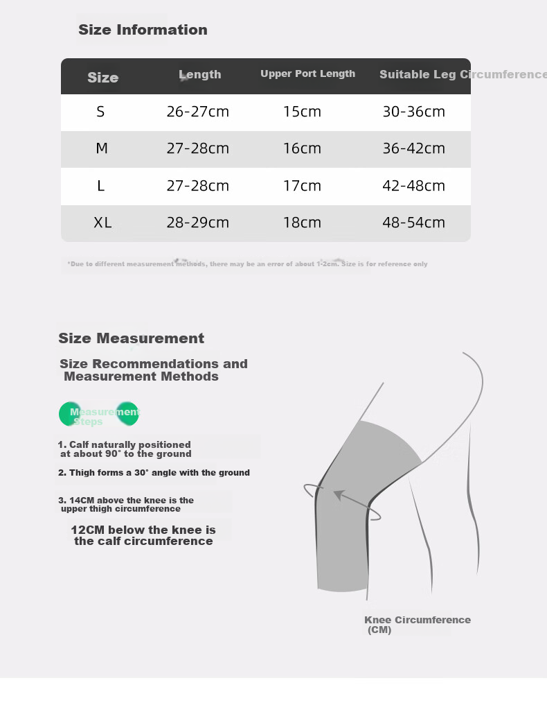 ANTA Knee Brace Sports Warm Support for Men and Women, Specially Designed for Old Cold Legs, Running, Meniscus Injury, Arthritis, Basketball and Badminton Knee Support 6