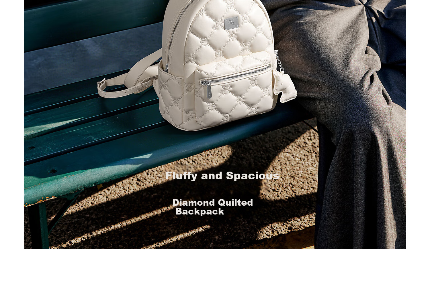 NUCELLE Quilted Pegasus Backpack Women Travel Lightweight Large Capacity Student School Bag New Year Birthday Gift 3