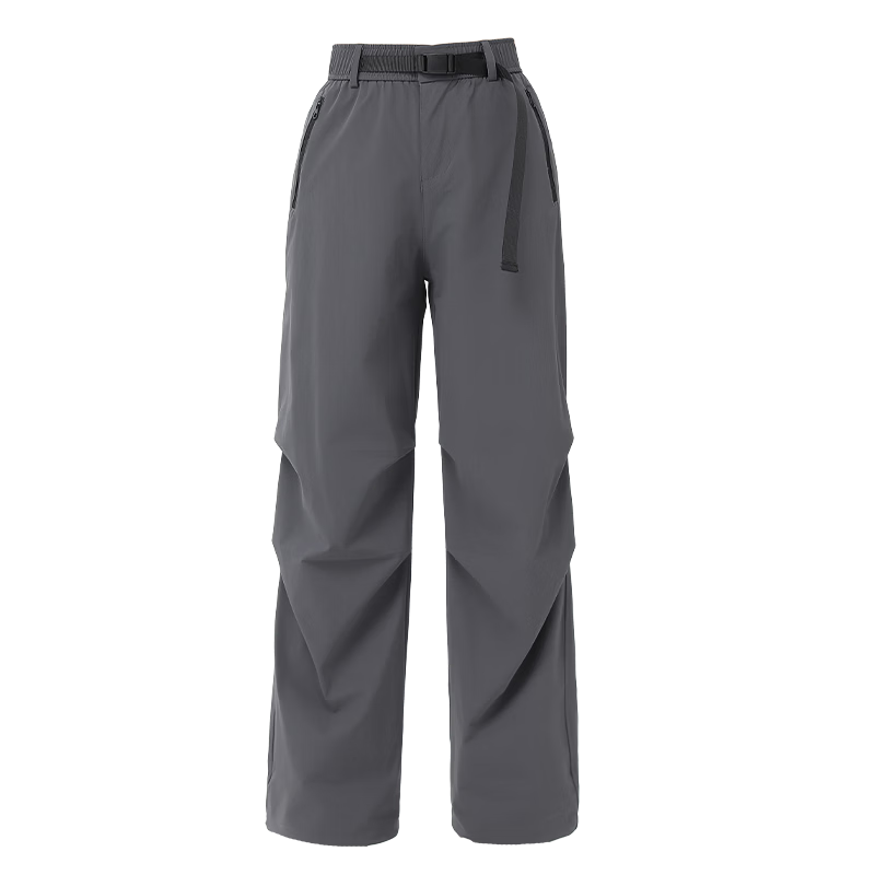 Xueqiman Lightweight Work Pants 2026 Spring Summer Thin Outdoor Windproof Waterproof Mountaineering Paratrooper Pants