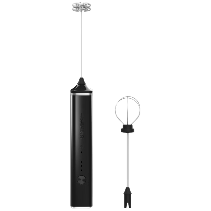MHW-3BOMBER [Xiaohongshu Popular] Bombardier Coffee Electric Portable Milk Frother, Handheld Steaming Wand, Whipping Device