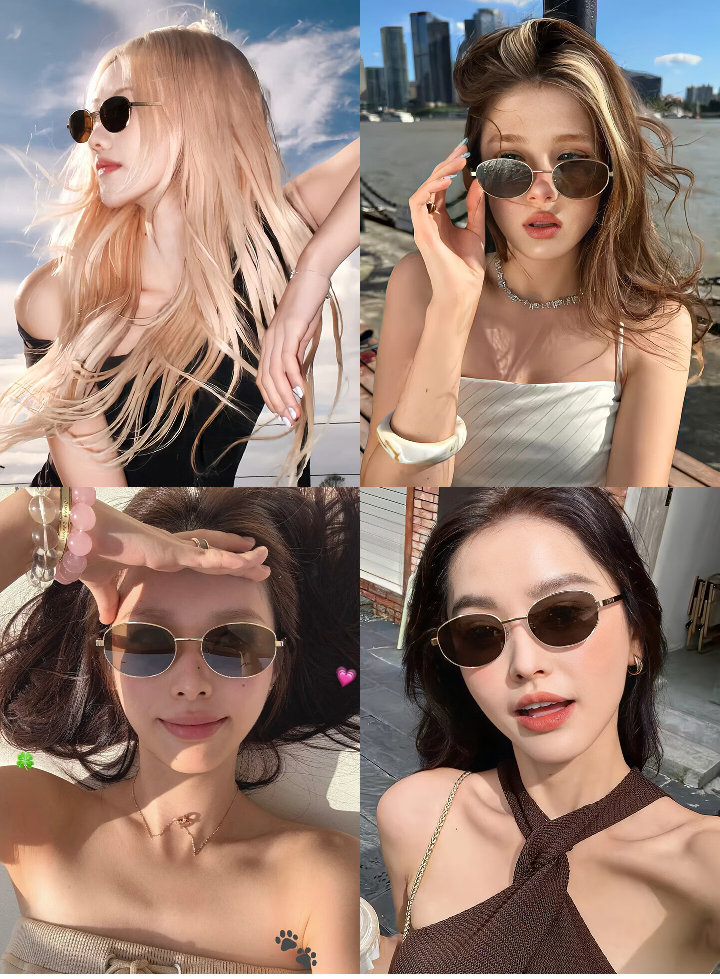 CAPONI Vintage Style Polarized Sunglasses for Women 2026 New UV400 Sun Protection Retro Trendy Eyewear 15
